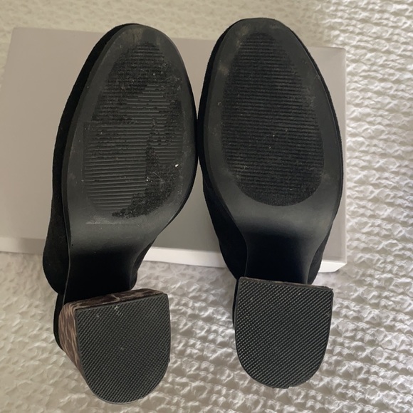 DESIGN LAB L&T | CHEETAH PRINT HIGH HEELED MULES - Picture 7 of 7